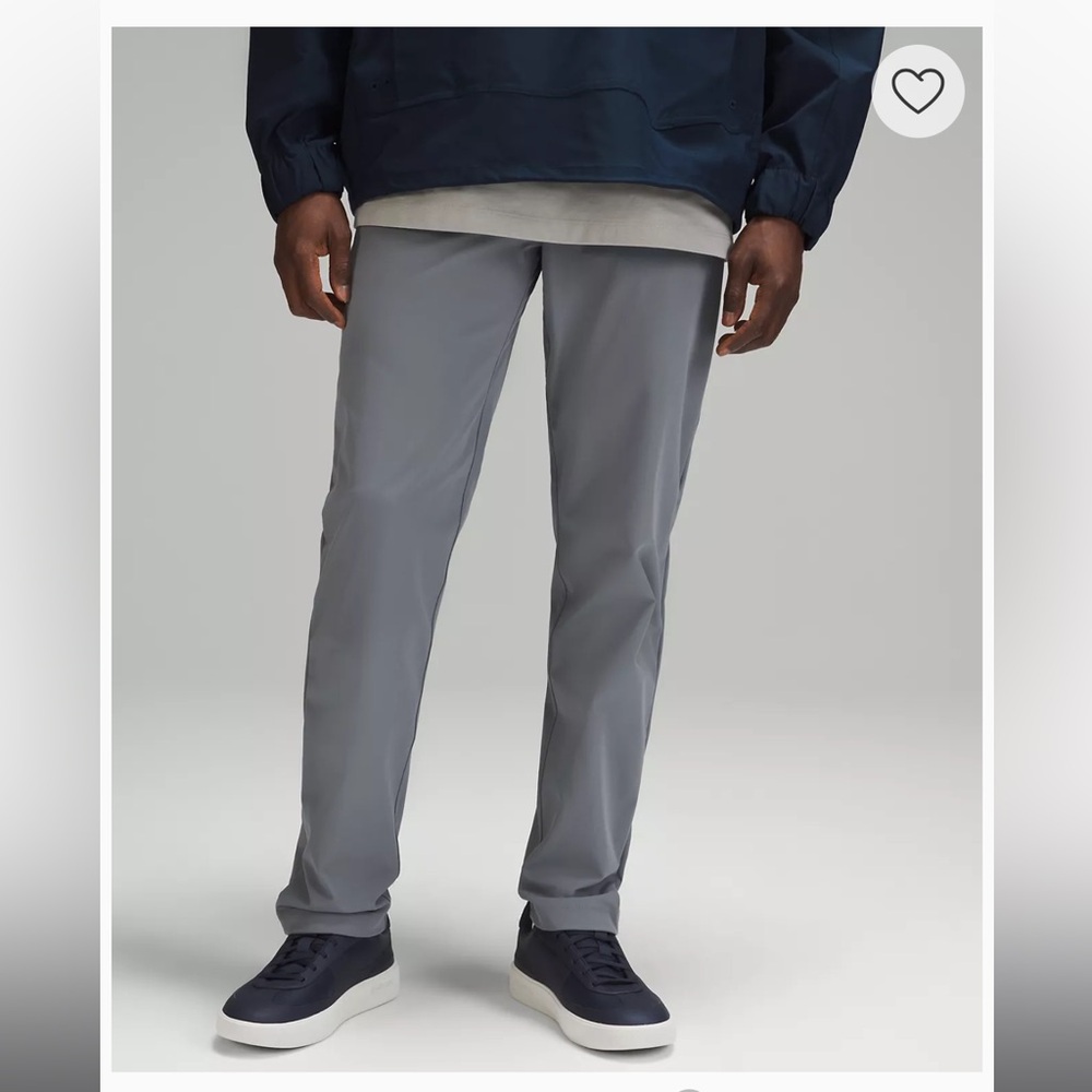 Lululemon ABC Classic-Fit Trouser 32"L Warpstreme - Colour - Asphalt Grey